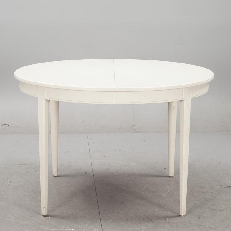 MATSALSMÖBLEMANG, 9 delar, "Herrgården", Carl Malmsten, Bodafors, märkta.