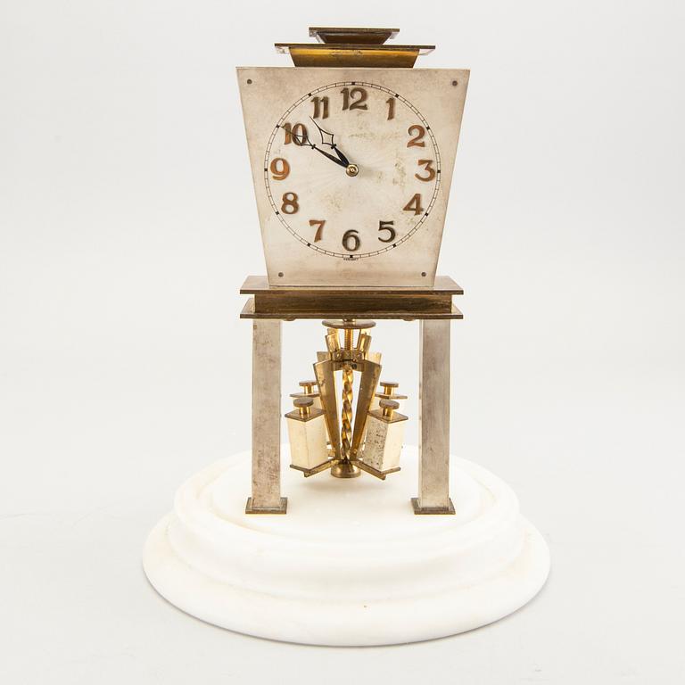 A German Art Deco table clock.