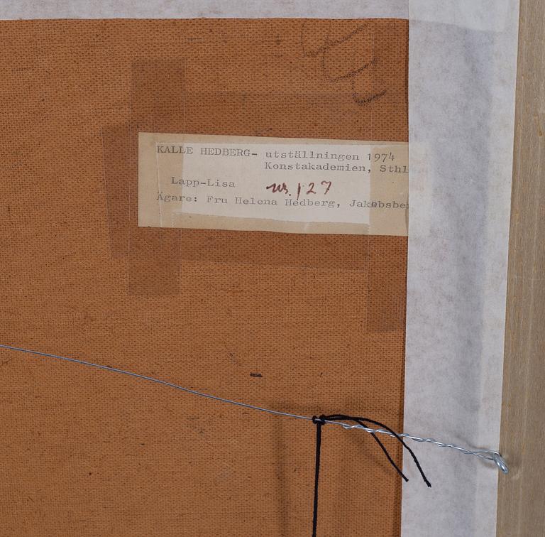 Kalle Hedberg, "Lapp-Lisa".