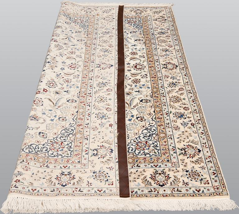 A rug, Nain Part Silk, sk 6 LAA, 179 x 123 cm.