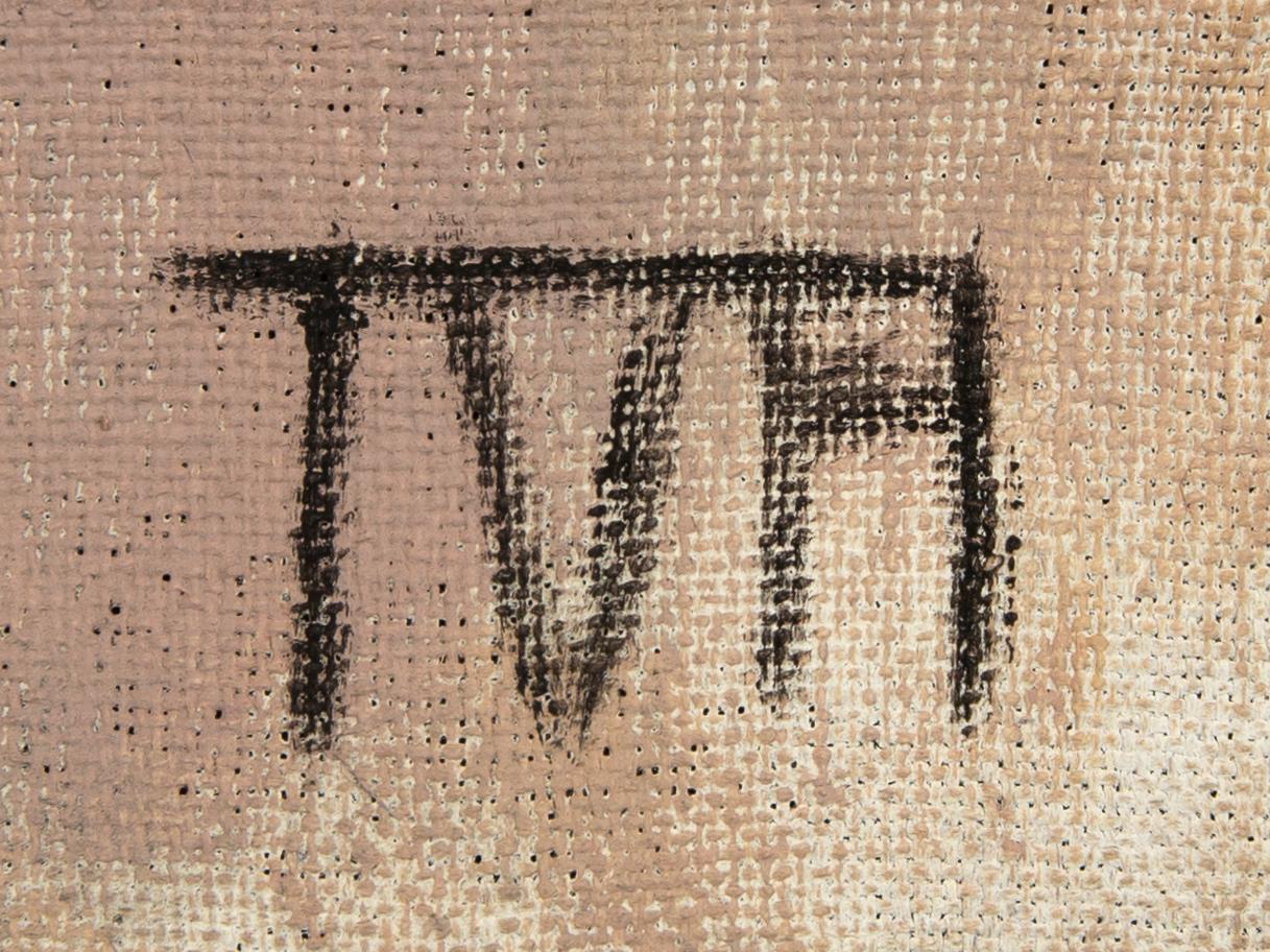 Tora Vega Holmström, a signed oil on canvas.