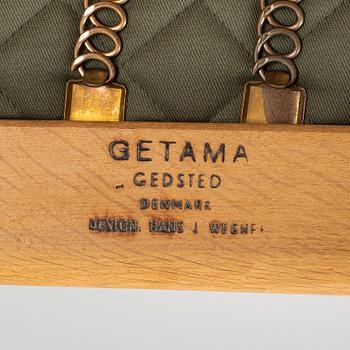 Hans J Wegner, fåtölj, 'GE 290', Getama, Gedsted, Danmark.