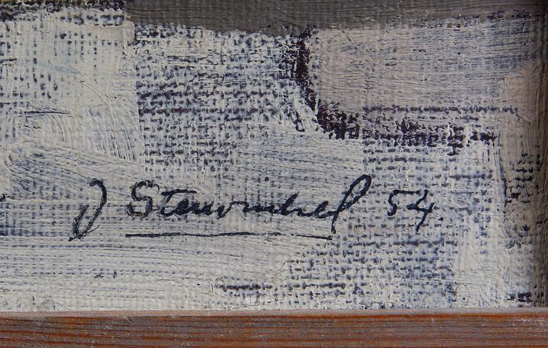 STENVINKEL, JAN, olja på duk, sign o dat -47.