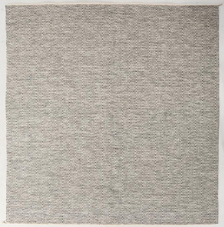 Matta Vandra diamond twill ca 290x255 cm Carpathian collection ullgarn på linnevarp.