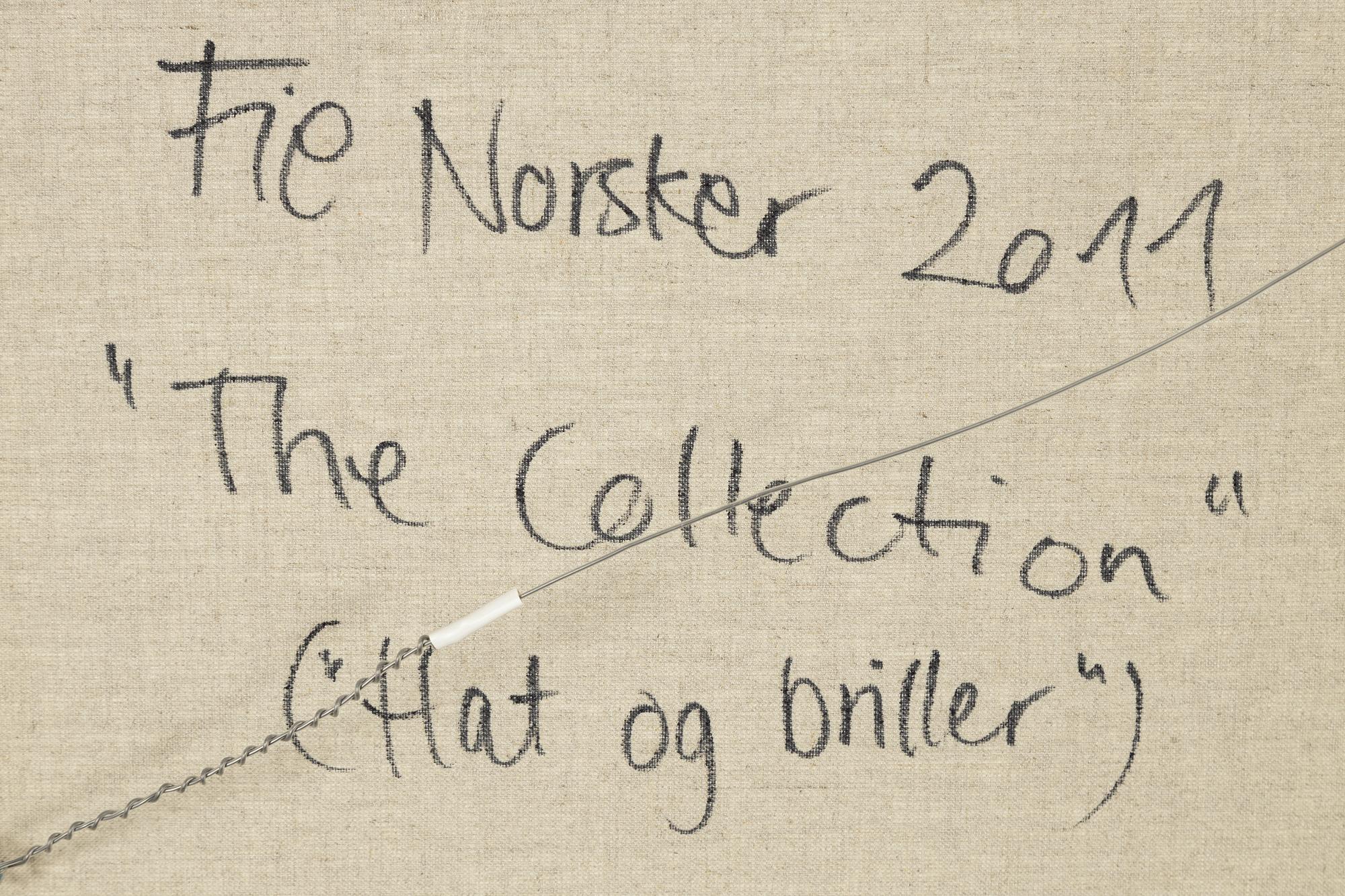 Fie Norsker, olja på duk  signerad och daterad 2011 a tergo.