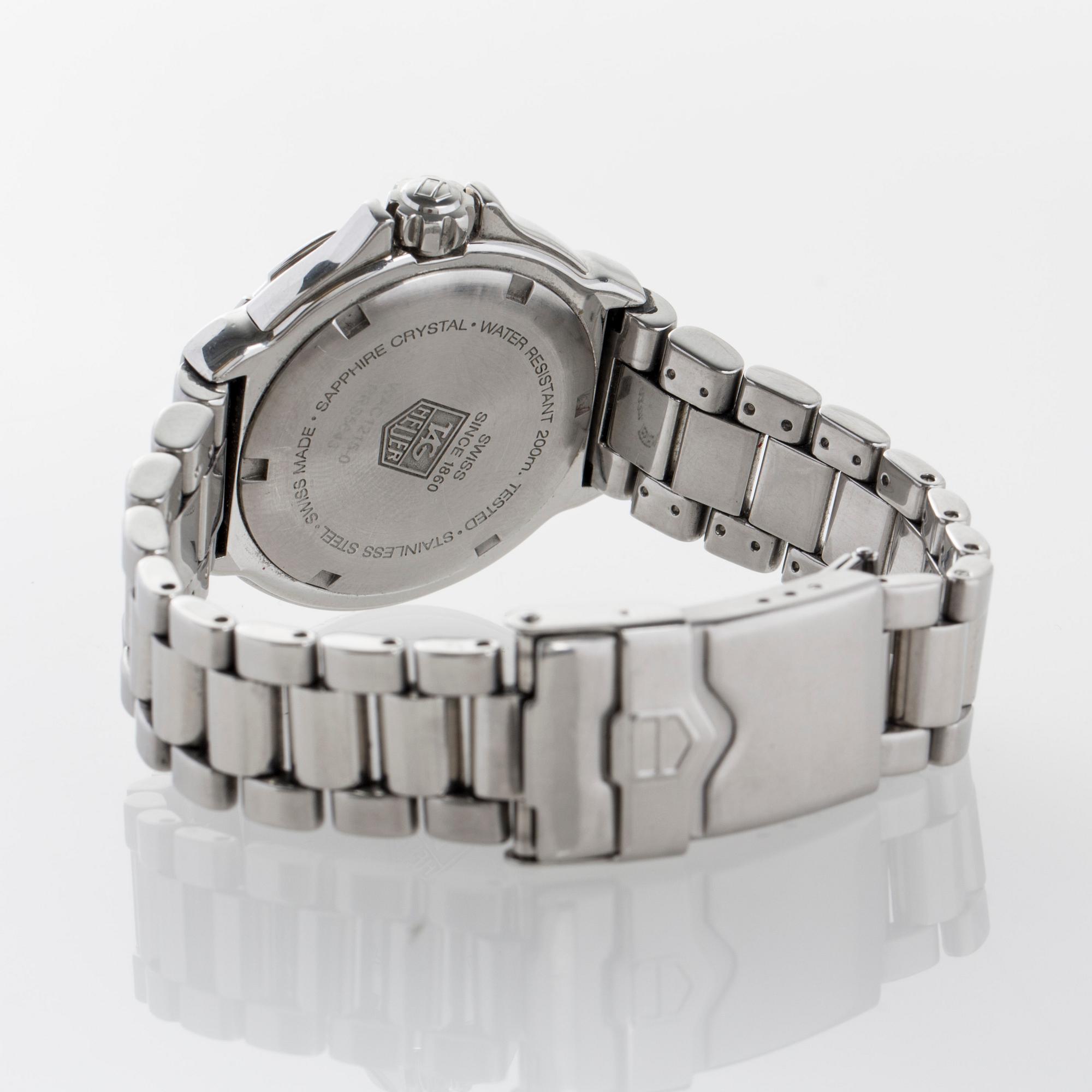 ARMBANDSUR, Dam, stål o diamanter. Tag Heuer, Formula 1, WAC 1215.