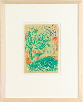 Inge Schiöler, Trädgård.