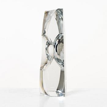 Sven Palmqvist, skulptur, signerad, Orrefors expo, 1972.