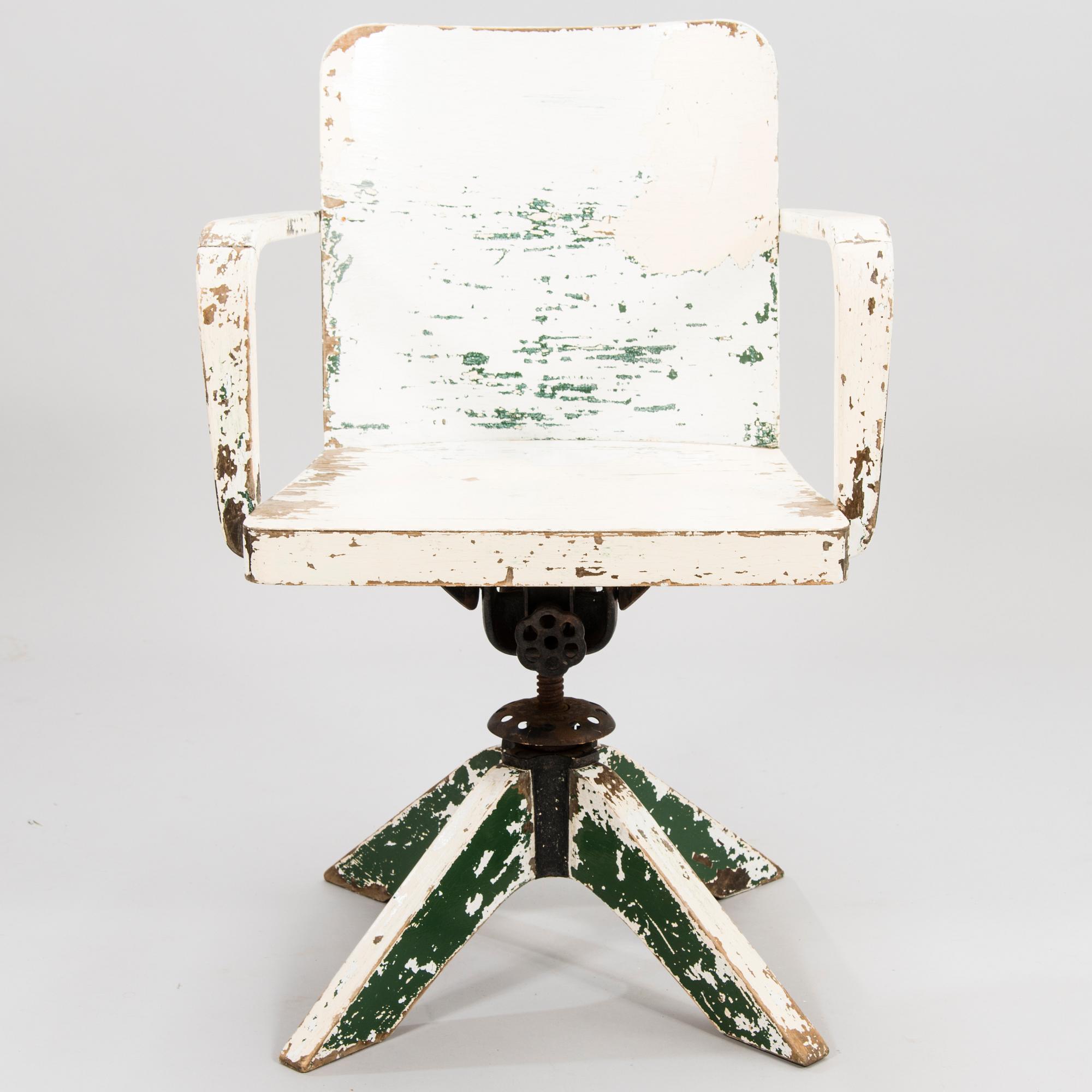 WERNER WEST, konttorituoli, Wilhelm Schaumann Oy, Finland 1930-luku.