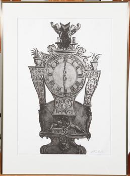 Peter Dahl · DAHL, PETER, litografi, sign.