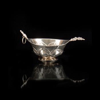 KÅSA, silver, Pehr Wilhelm Hanngren, Falun,1804. Vikt ca 60g.