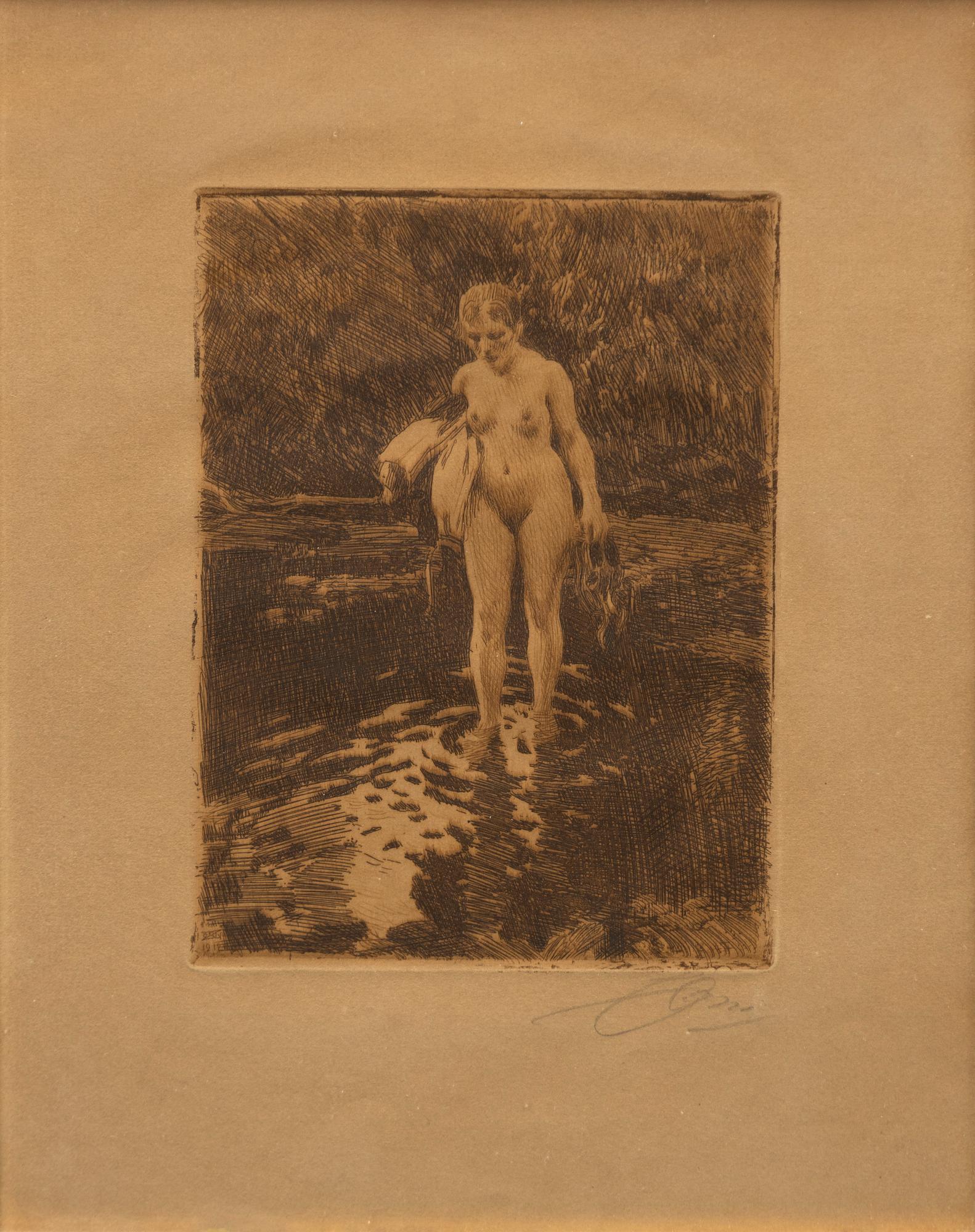 Anders Zorn, "Vadstället".