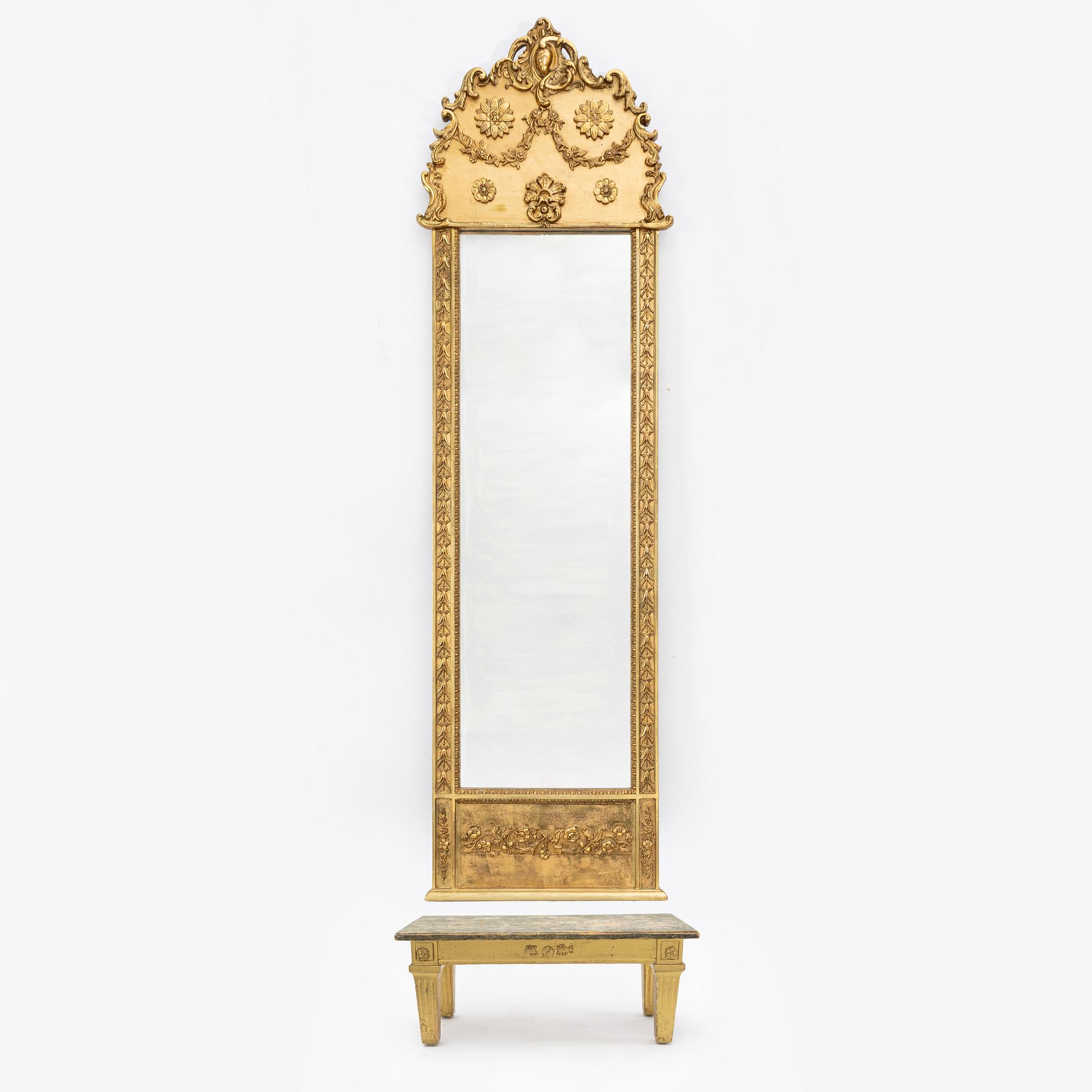 Spegeltrymå, 1800-talets andra hälft.