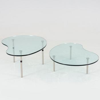 ENZO MARI, soffbord, 2 st, "Ambo", Zanotta, Italien.