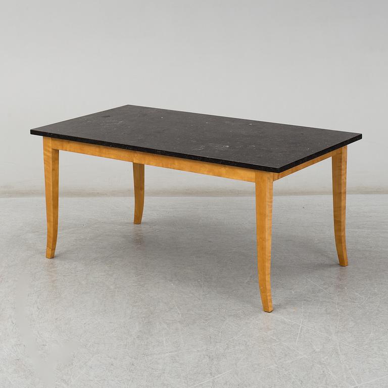 a coffee table from the second half of the 20th century.