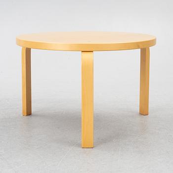 Alvar Aalto, a small table, ARtek, Finland, 1990.