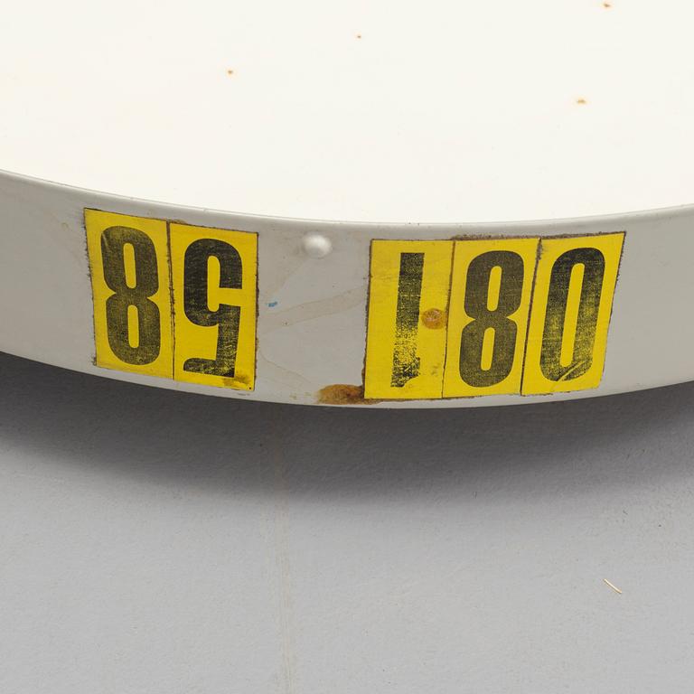 A second half of the 20th century wall clock by Westerstrand.