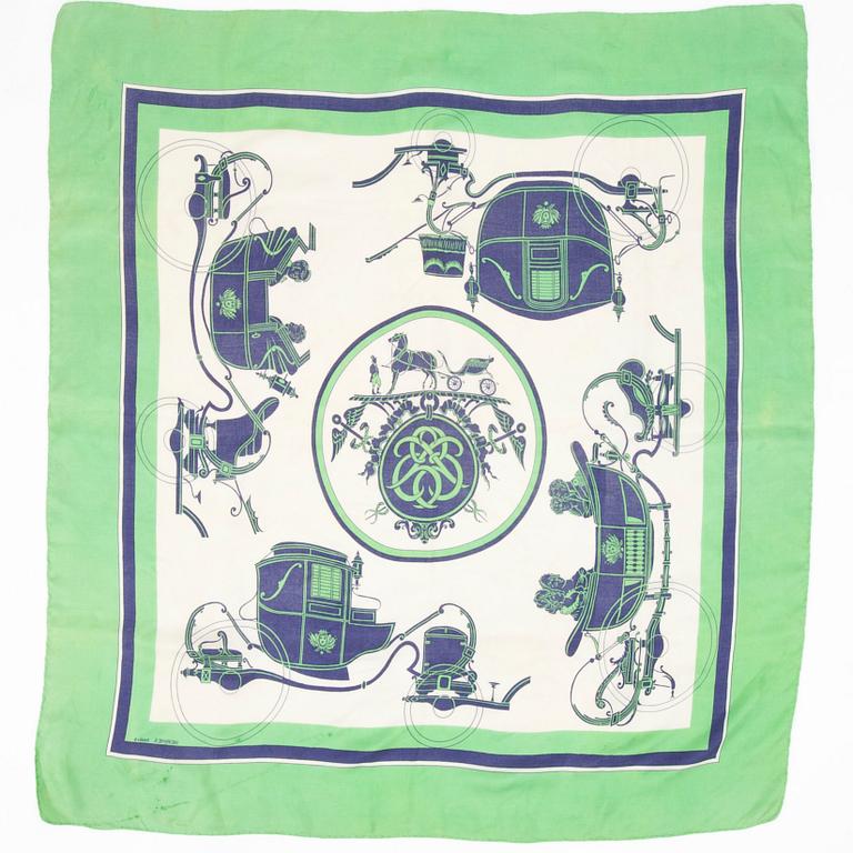 SCARF, "Ex Libris", Hermès.