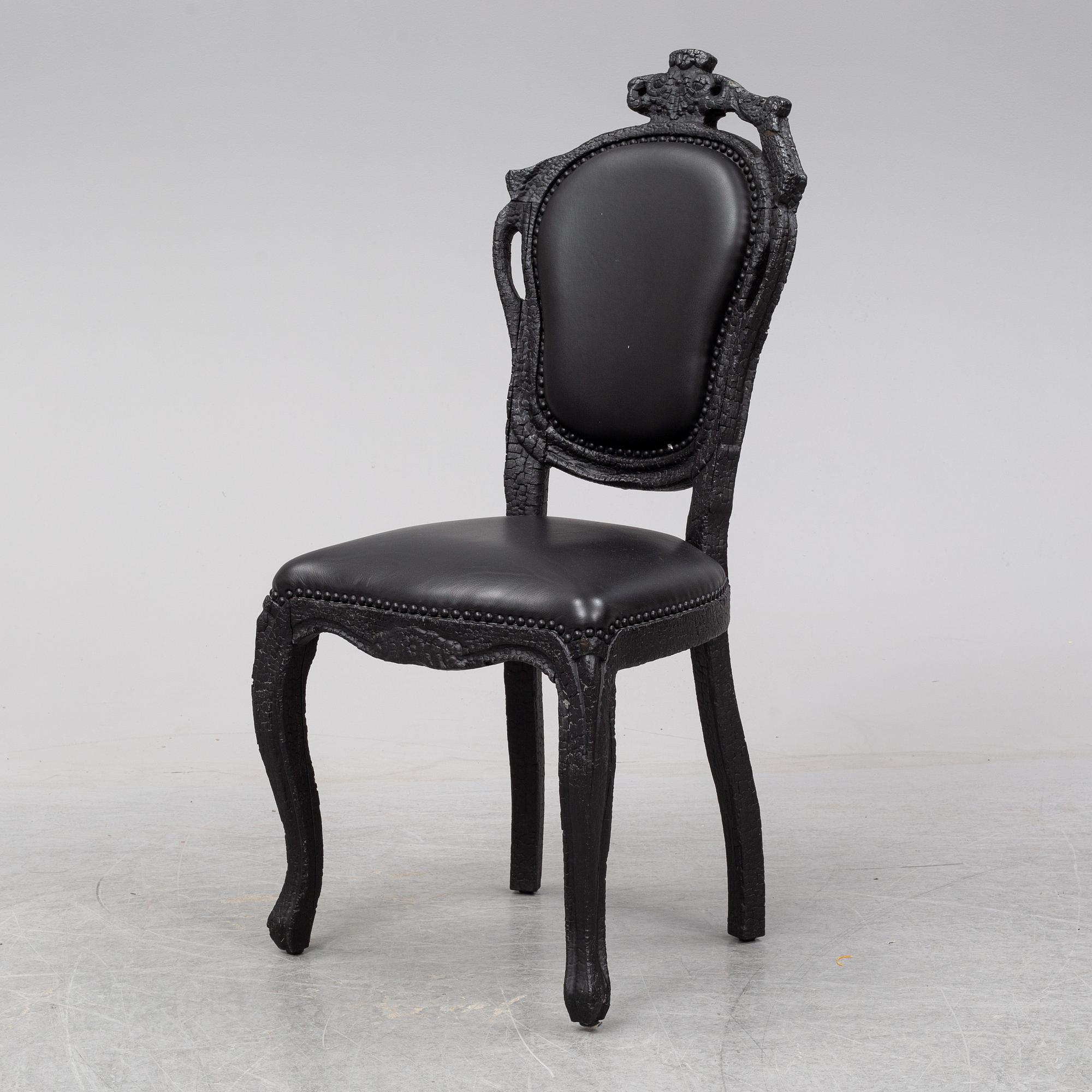 MAARTEN BAAS, stol, "Smoke dining chair", Moooi.