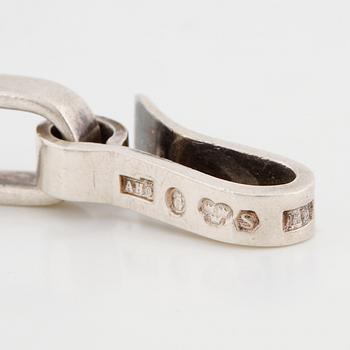 Anders Högberg, silver bracelet, Göteborg, 1967.