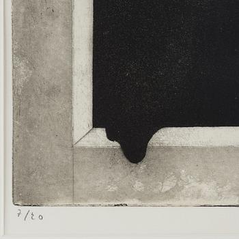 Philip von Schantz, etching, signed and numbered 7/20, dated -71.