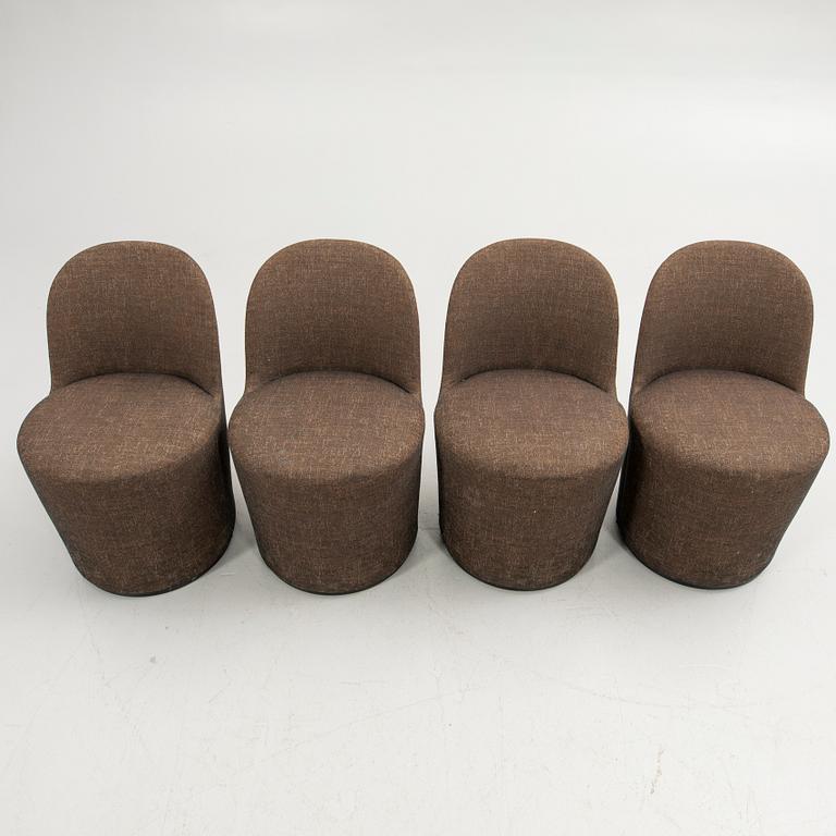 GamFratesi, chairs, 4 pcs, "Tail Chair", Gubi, Denmark.