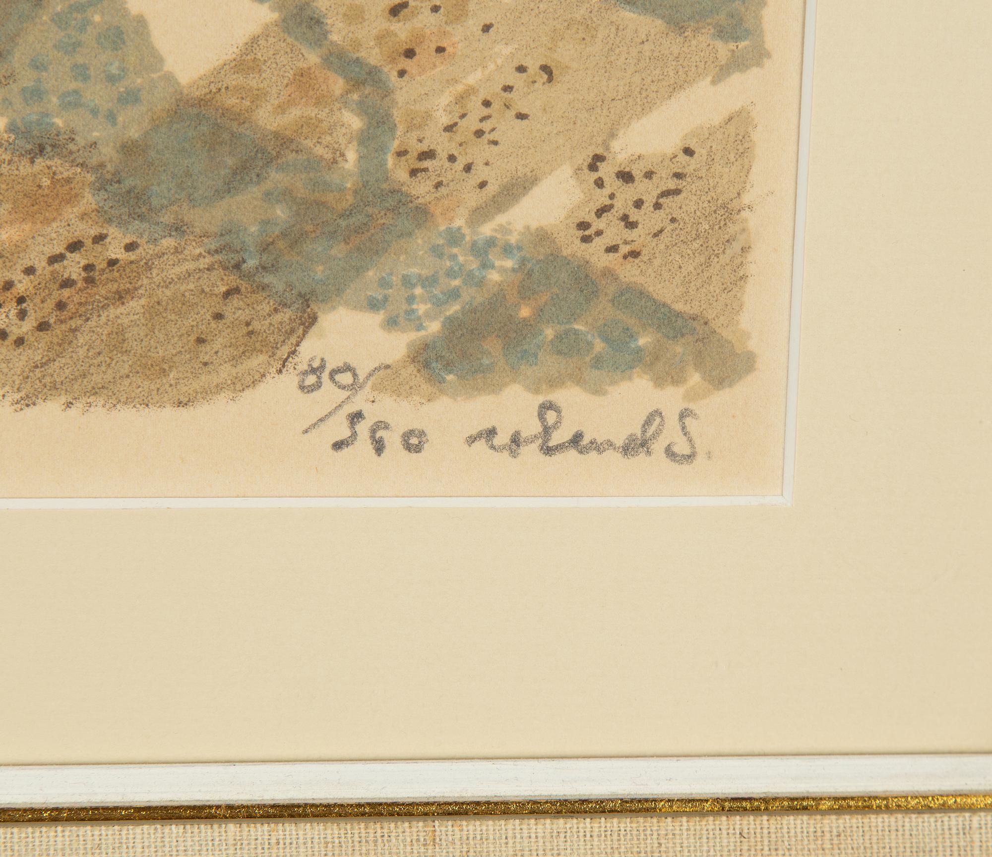 Roland Svensson, 2 lithographs in color, signed and numbered.