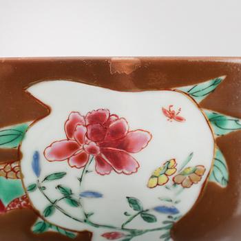 SKÅL, porslin, Kina, Qianlong 1736-1795.