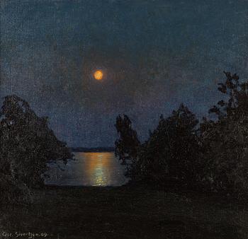 Oscar Sivertzen, oil on canvas, signed and dated -09.