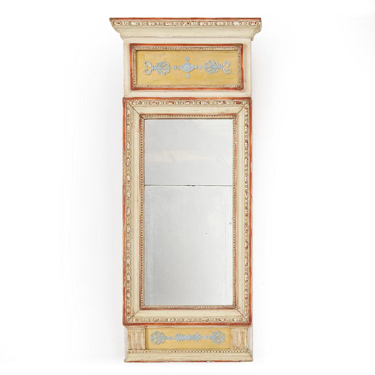 SPEGEL, sengustaviansk, omkring 1800.