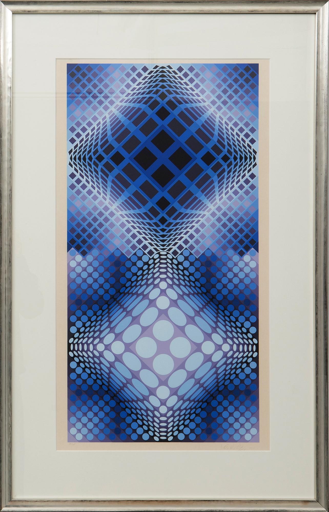 Victor Vasarely, Composition.