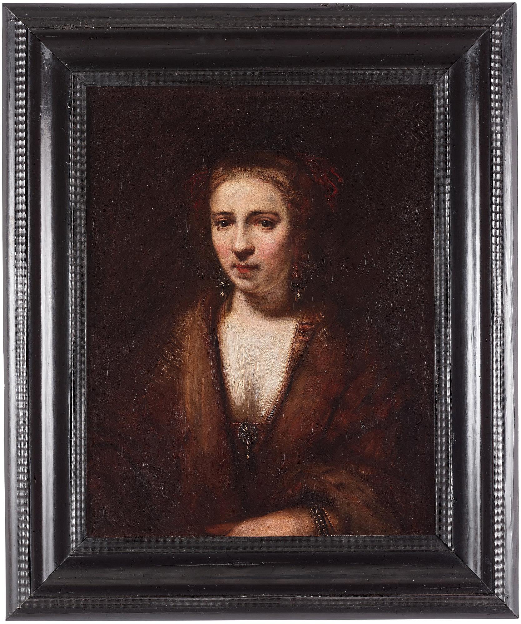 Rembrandt Harmensz van Rijn Hans efterföljd, "Hendrickje Stoffels" (1627-1663).