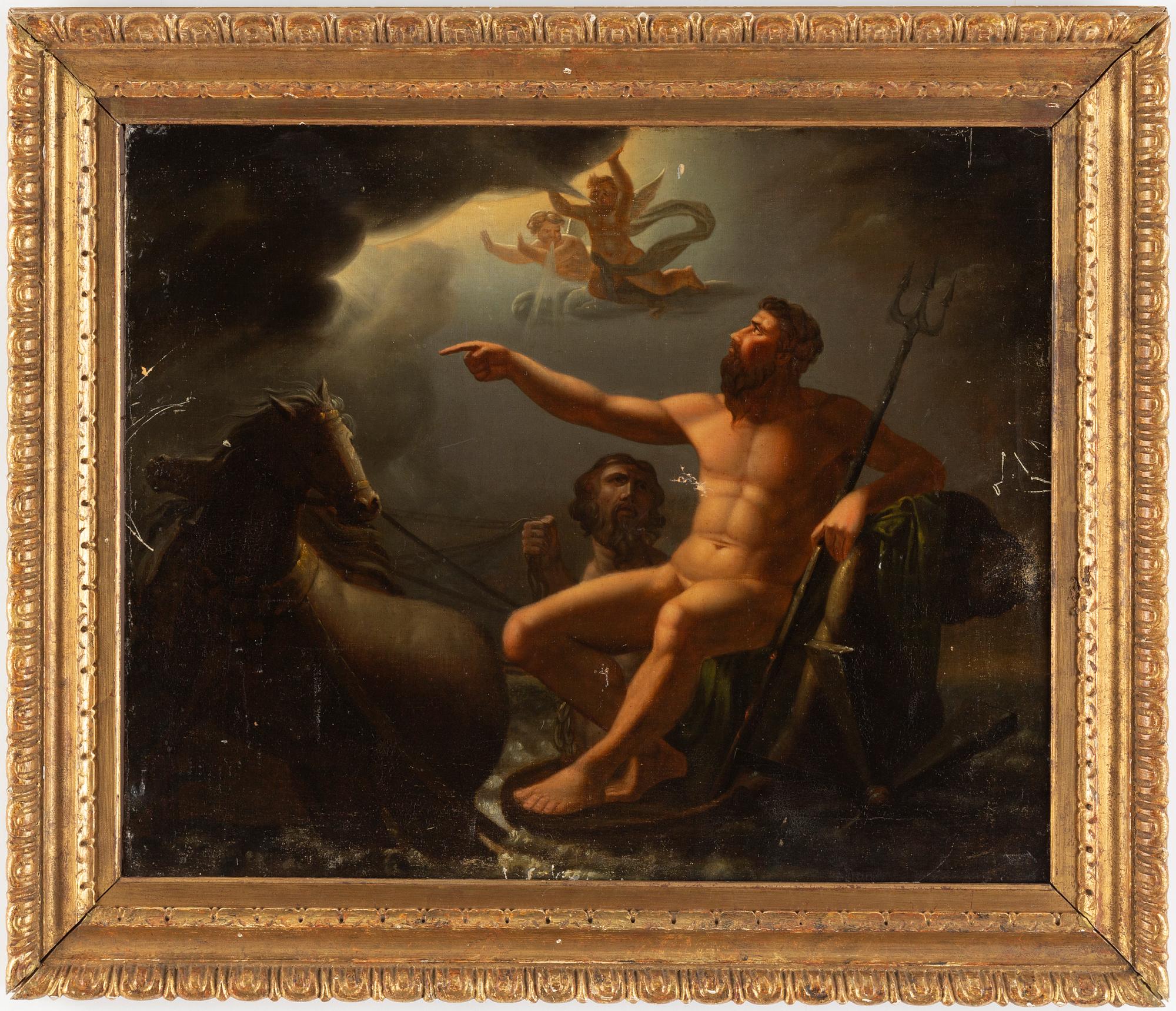 Carl Johan Sjöstrand, oil on canvas/panel.