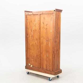 A late Empire mahogany book case.