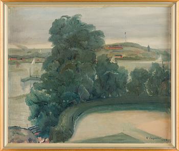 Karl Ingelius, View from Kaivopuisto.