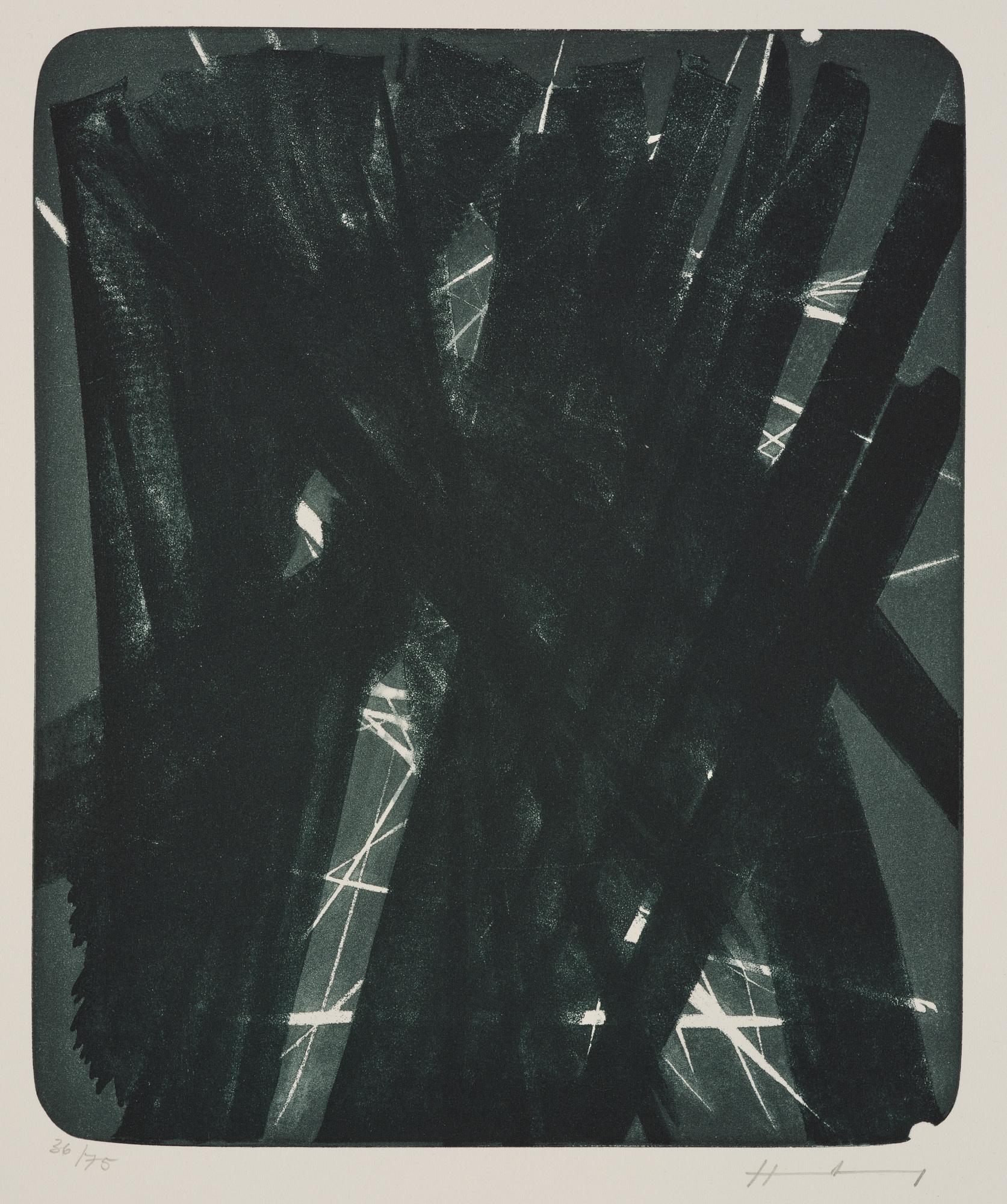 Hans Hartung, Composition.