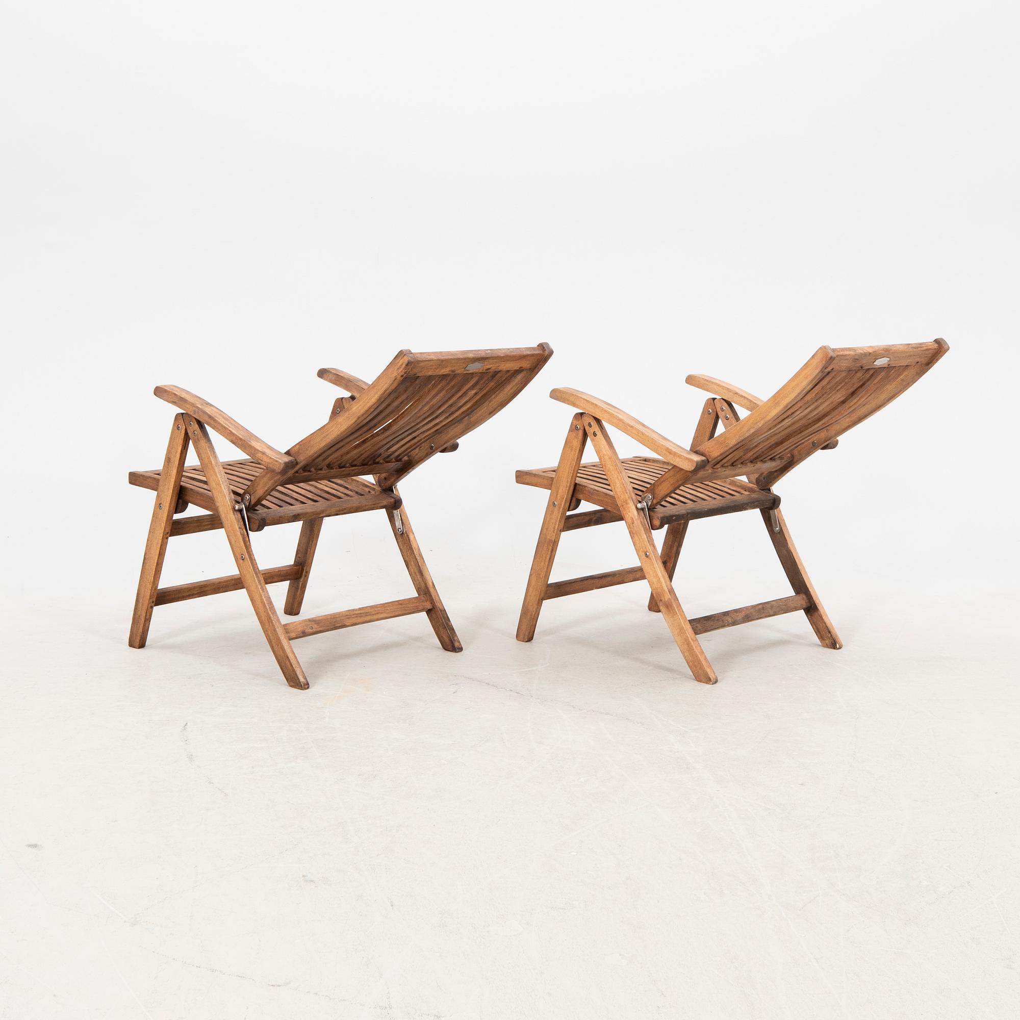 Karmstolar 4 st Brafab sent 1900-tal.