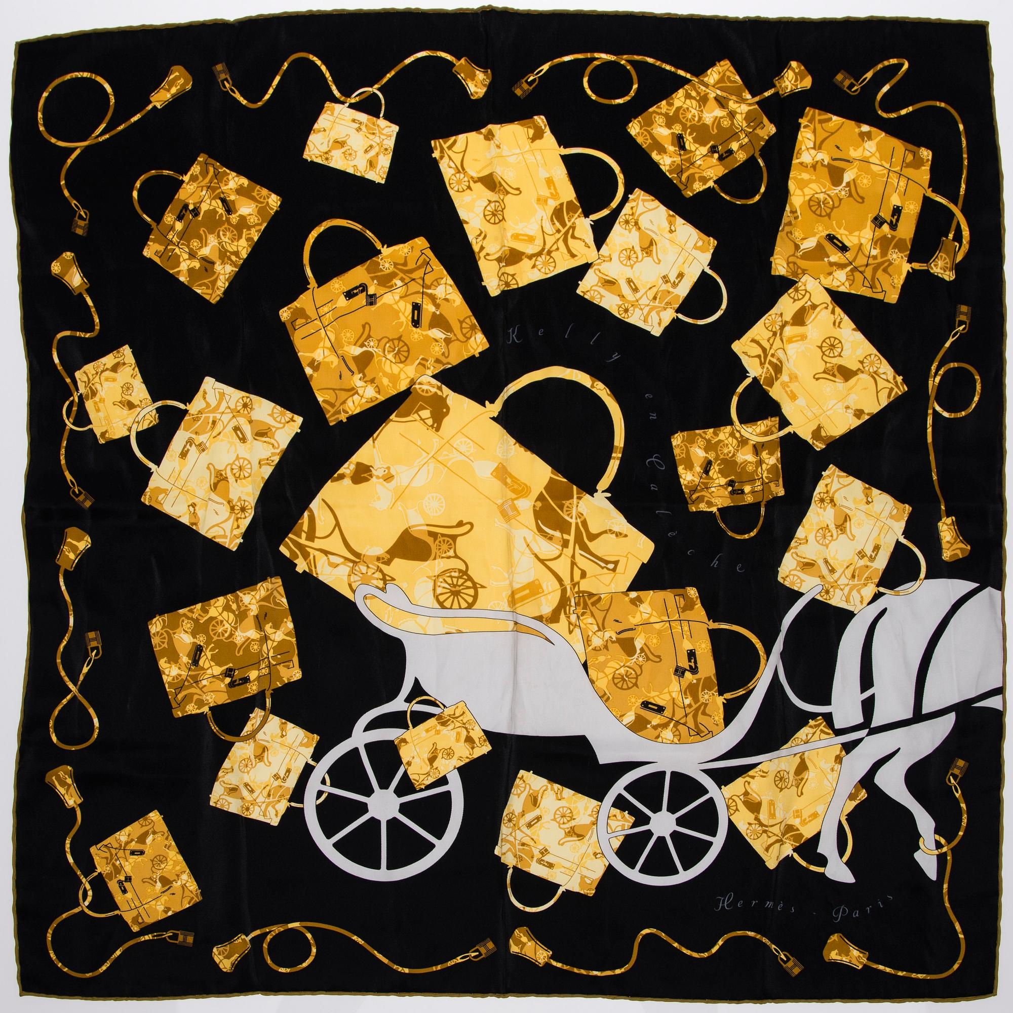 SCARF, "Kelly en Caleche", Hermès.