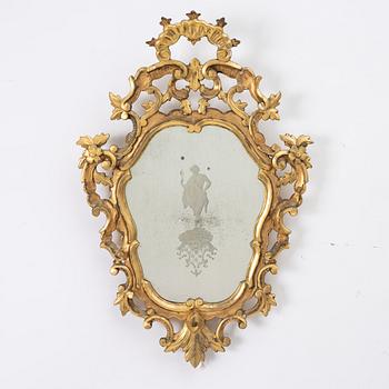 Spegellampetter /speglar, ett par, Spanien, 1800-tal.