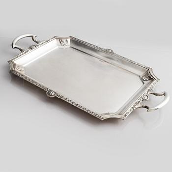 Alexander Nikolajewitsch Sokolow, bricka, silver, S:t Petersburg, Ryssland 1872.