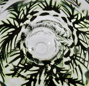 VAS, glas, fiskgraal, Edvard Hald Orrefors 1959.
