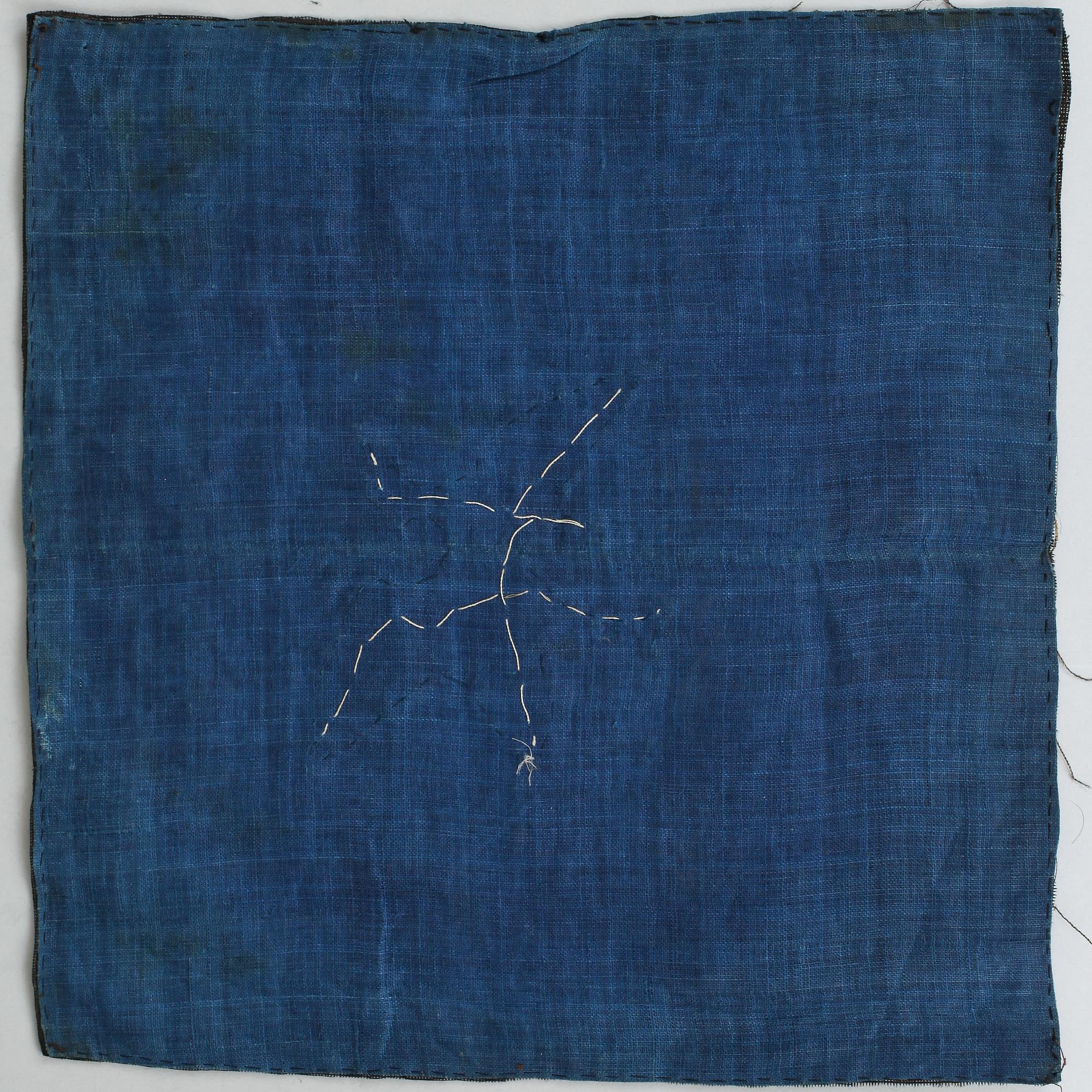 RANGMÄRKEN, 8 st., siden, s.k. Buzis. Ca 28-33 x 29,5-33,5 cm vardera. Kina omkring 1900.