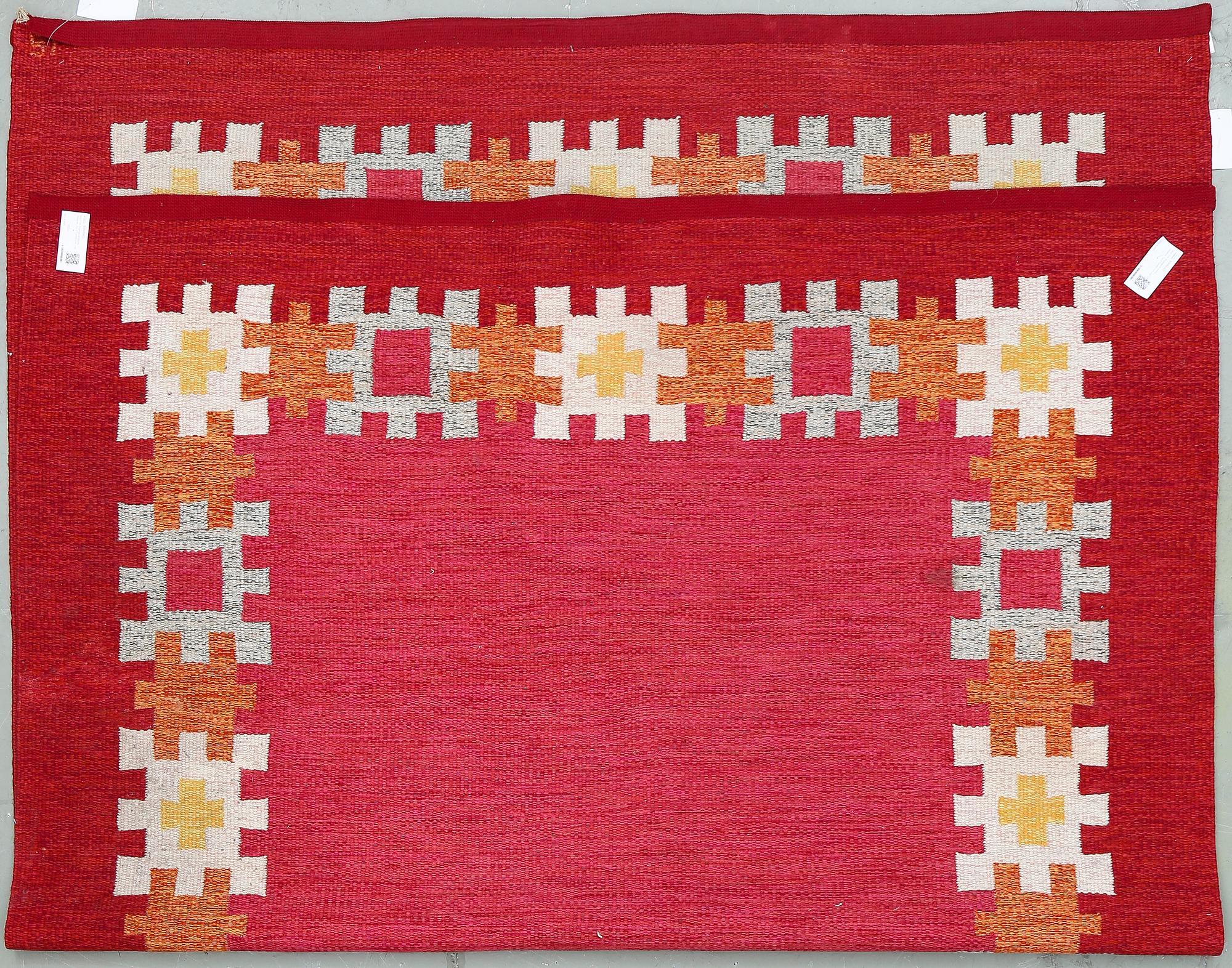MATTA, Ingegerd Silow, rölakan. Ca 272x193 cm.