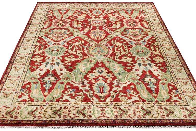 A Mamluk carpet, c. 316 x 242 cm.