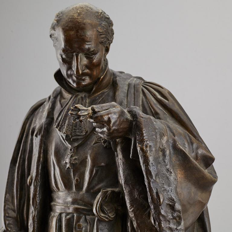 JEAN-FRANÇOIS LEGENDRE-HÉRAL, attributed to, sculpture, bronze, signed and dated 1843.