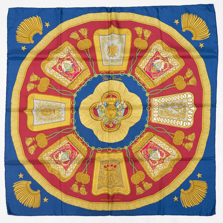 Hermès, scarf, "Post and Cavalry".