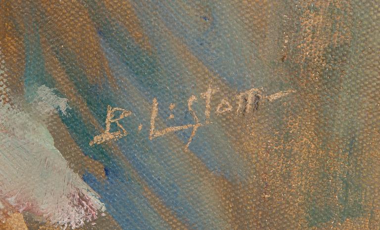 Berndt Lagerstam, oil on canvas, signed.