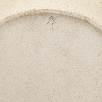 Birger Kaipiainen, a decorative ceramic plate, signed Kaipiainen Arabia.
