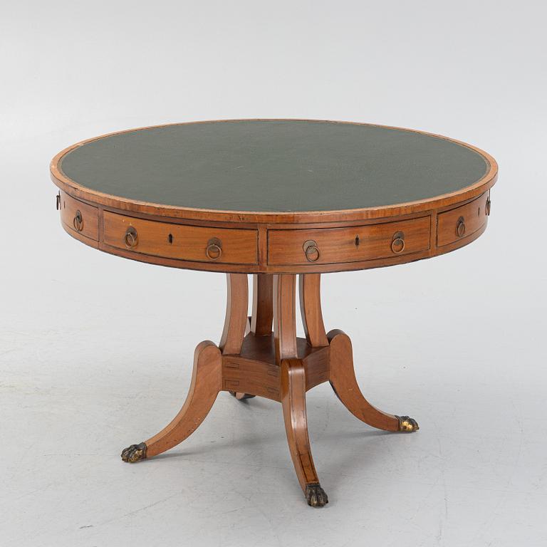 A drum table, first half of the 20th century.