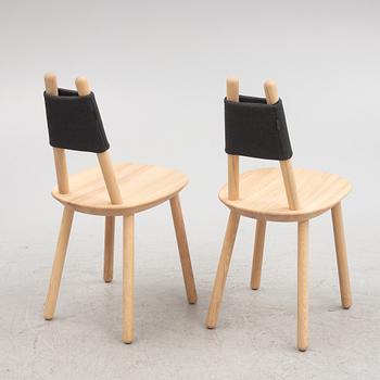 etc.etc., stolar, 6 st, "The Naive Wooden Chair ", Emko.